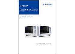 SNA5000Aシリーズ ベクトルネットワークアナライザー