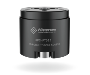 HPS-FT025 6次元力センサは、重量がわずか28グラム、製品サイズが23×26.2mm（直 径）で、合金鋼と航空アルミニウム材料で作られており、最大データ転送周波数は 2000Hz、IP65防水で、350%の過負荷に耐えることができます。