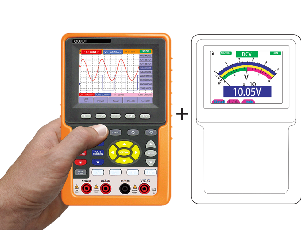 owon HDS-Nシリーズ2チャンネルデジタルオシロスコープ | OWON製品 by