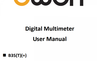DigitalMultimeterUserManual
