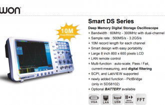 Smart DS Series Deep Memory Digital Storage Oscilloscope