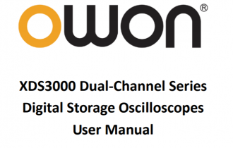 XDS3000 Dual-Channel Series Digital Storage Oscilloscopes User Manual