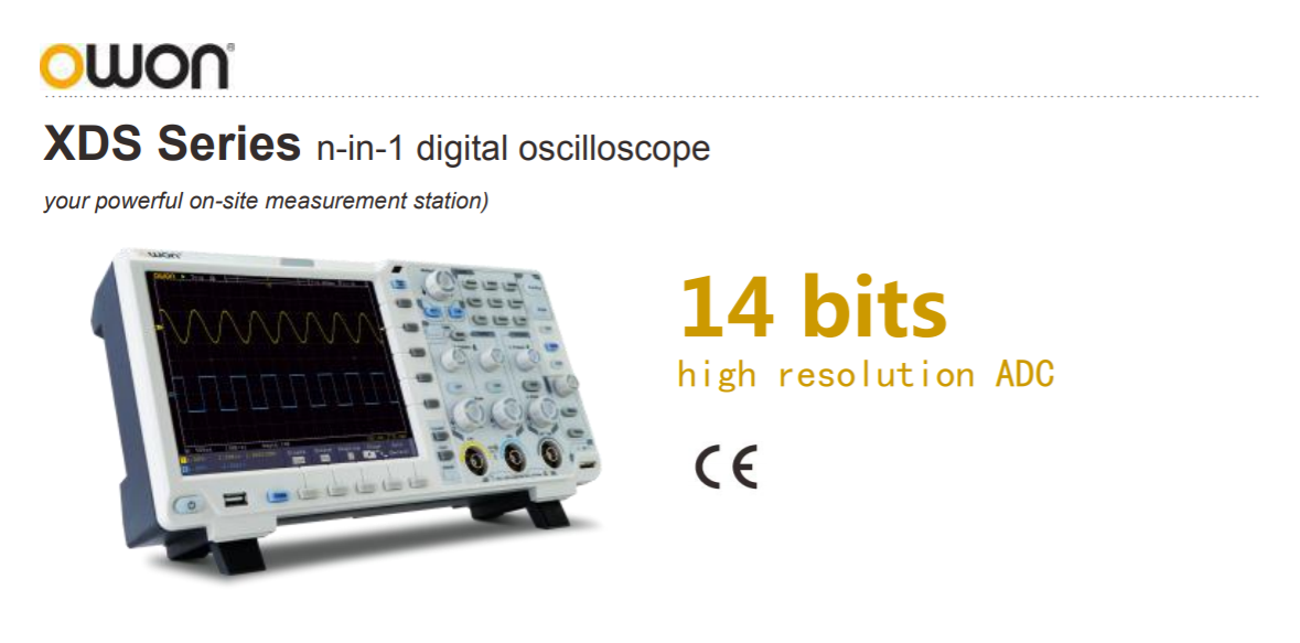 XDS Series n-in-1 digital oscilloscope
