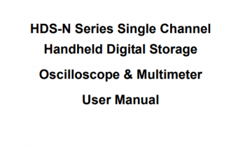 HDS-N Series Single Channel Usermanual