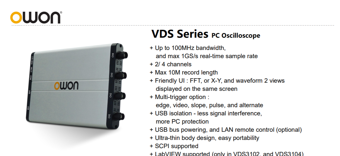 VDS Series brochure
